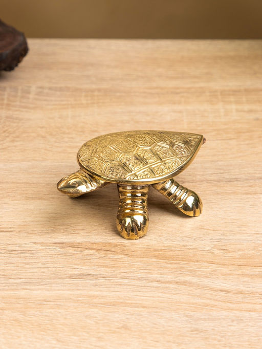 Шкатулка «Черепаха в ромбики», 10×6×3 см, латунь