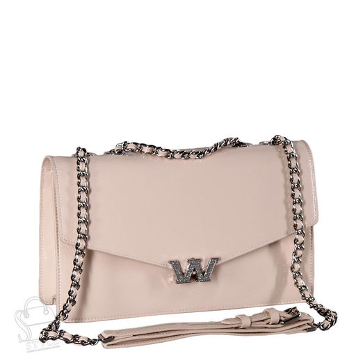Сумка женская кожаная 945TH apricot Polina&Eiterou/30  в Новосибирске