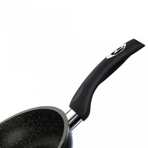 Сковорода с антипригарным покрытием Cosmo д28см, h7см, s3,8мм, дно s4,5мм, литой алюминий, эргономичная ручка с покрытием soft- touch, Regent (Китай) - Домашняя мода фото 4