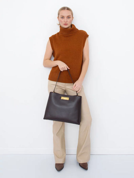 Сумка 1087M coffee Polina&Eiterou