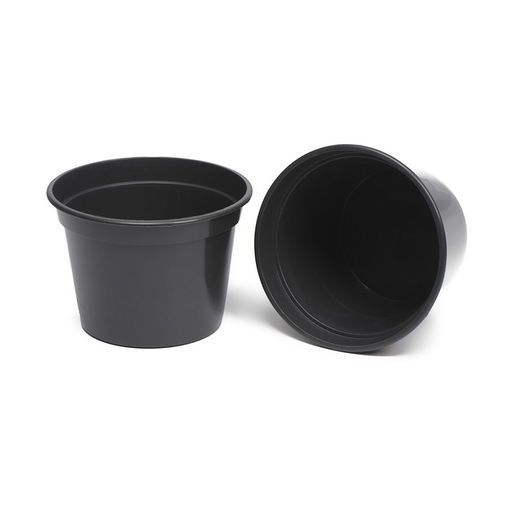 Цена за 100 шт. Горшок для рассады, 800 мл, d=13 см, h=10 см, пластик, МИКС