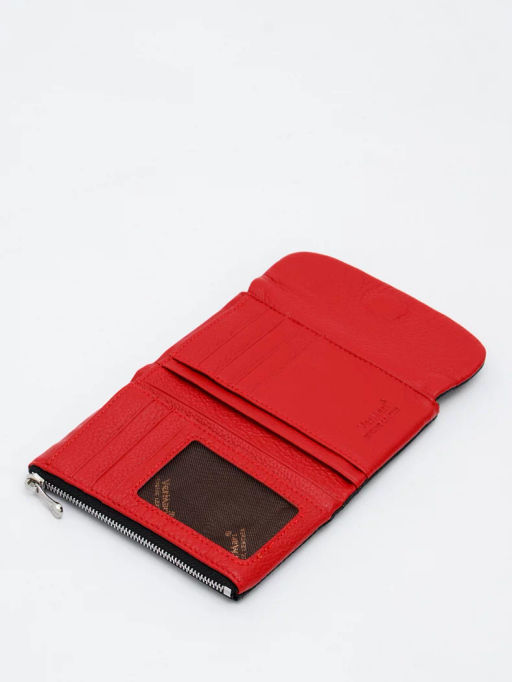 Кошелек 3907-1806A black red Vermari