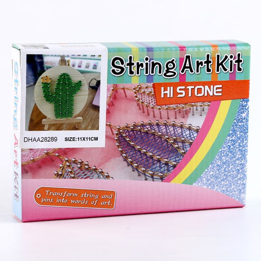 Набор для творчества Стринг арт. Кактус на подставке - Simaland фото 2