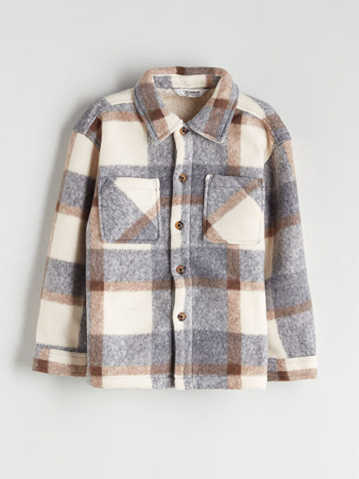 Ekose Erkek ?ocuk G?mlek Ceket