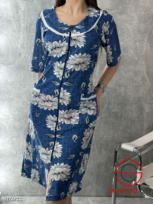 Халат женский на молнии - Bruno фото 3