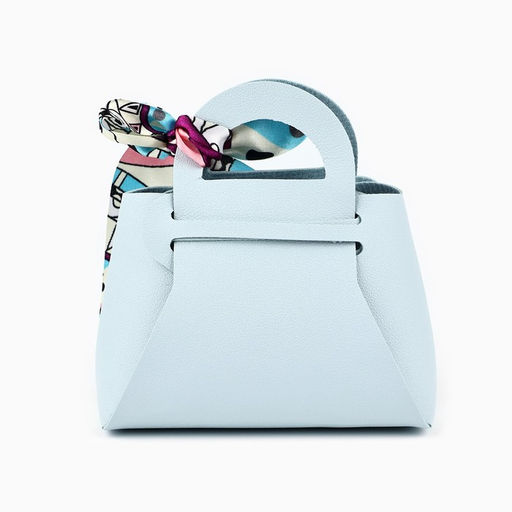 Цена за 2 шт. Сумочка подарочная «Голубая», 12 х 13 х 5.5 см