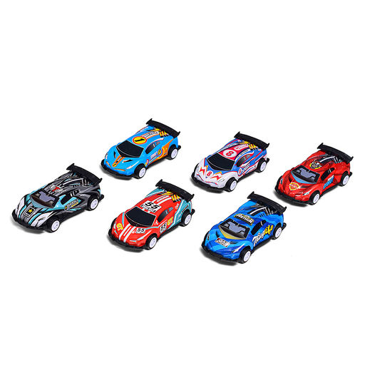 Набор машин "Гонки на бумеранге" металл, в коробке