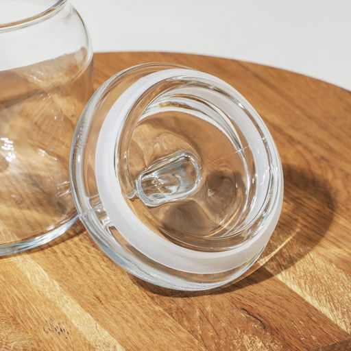 Банка с крышкой Kitchen Slim, 575 мл, стекло, прозрачная