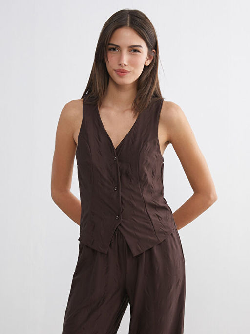 V Yaka Saten Kad?n Pijama Tak?m?