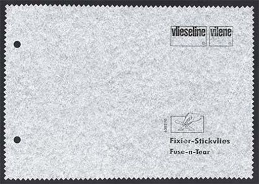 Нетканный материал (флизелин) для творчества Freudenberg отрывной для вышивания Fixierstic ФАСОВКА 48 г/кв.м 90 см x 100 см 53349839 белый