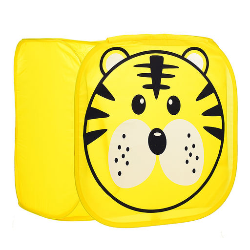 Корзина для игрушек "Тигр" желтый, 45*45*45см.