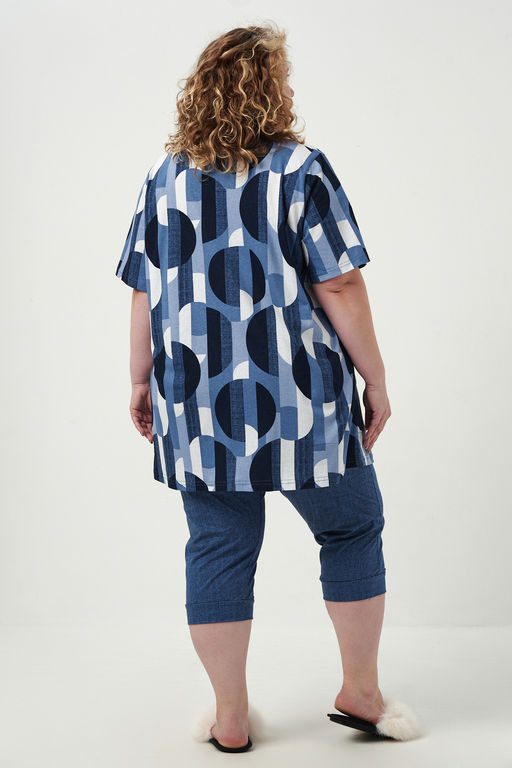 Комплект женский с бриджами 83607