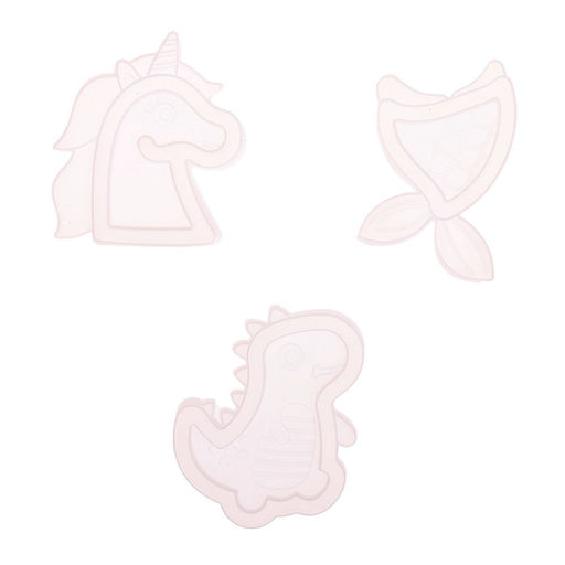 Набор для опытов Эпоксидная смола, брелоки с наполнением, 3 молда