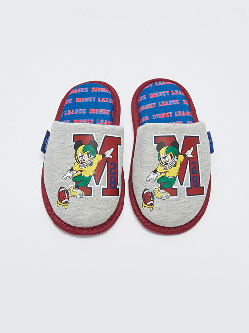 Mickey Mouse Lisansl? Erkek ?ocuk Ev Terli?i - Waikiki фото 3