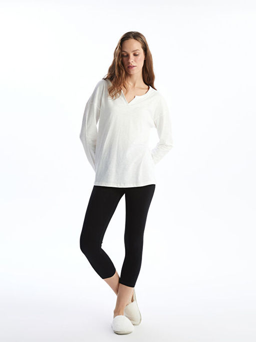 Kad?n Beli Lastikli D?z ??lik Tayt - Waikiki фото 3