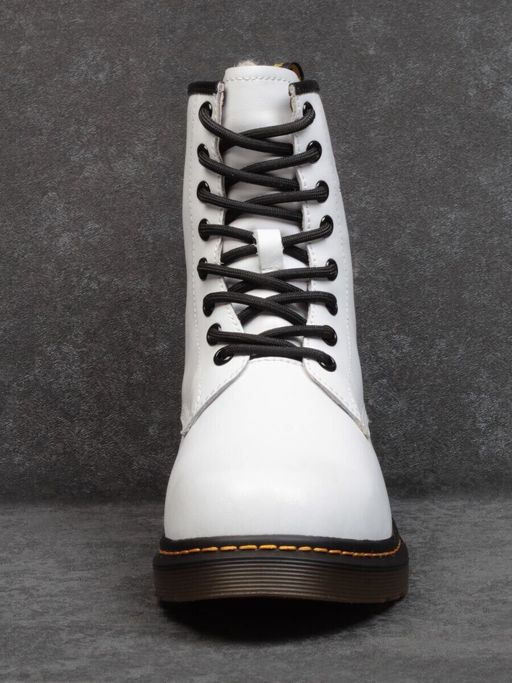 04-10072004 WHITE Ботинки зимние женские (натуральная кожа, натуральный мех) - Фабричный китай фото 8