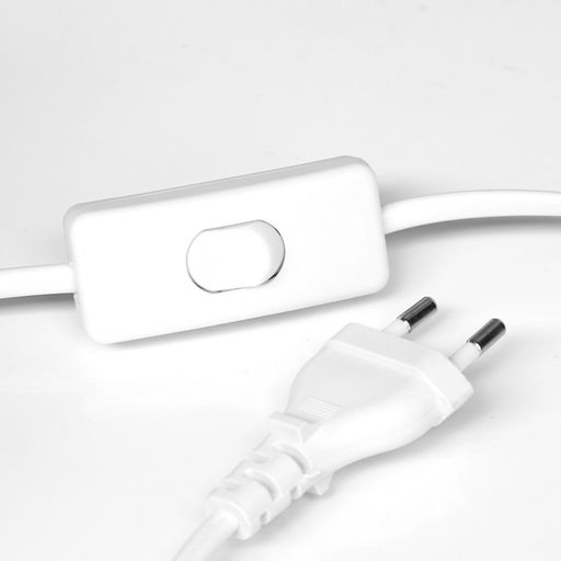 Светильник Бра «Севантос», с проводом, Е27, 40 Вт, белый, 9×9×14 см