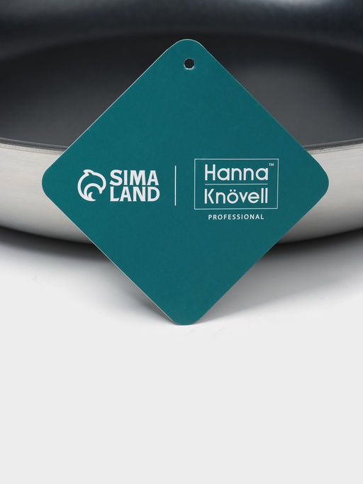 Сковорода 3Ply Hanna Knövell, d=30 см, h=5.5 см, толщина 2.2 мм, индукция, антипригарное покрытие, нержавеющая сталь