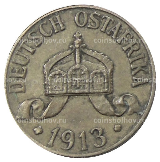1 геллер 1913 года J Германская Восточная Африка
