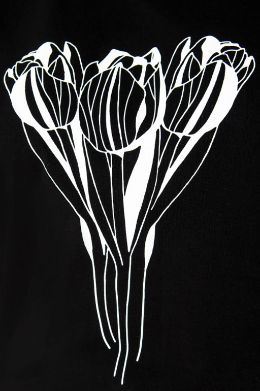 Арт. 3-1152 Футболка женская 50-58 (5 шт) Цвет:черный - Калинка фото 7