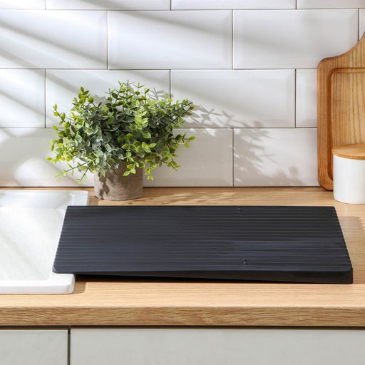 Сушилка для посуды BARONESS, 40.5×33 см, чёрная