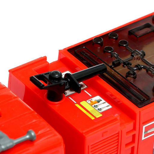 Машина Пожарная служба, световые и звуковые эффекты, работает от батареек - Автоград фото 6