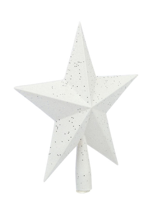 Цена за 2 шт. Звезда на ёлку (верхушка) млечный путь, 2222 см, белый - Зимнее волшебство фото 2