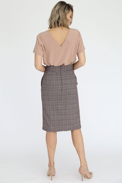 Юбка со шлицей по переду - Looklikecat фото 7