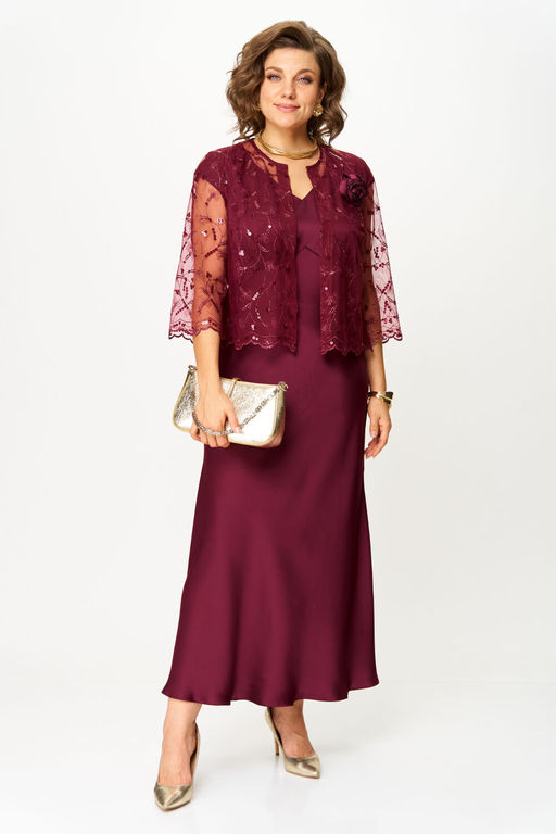 Костюм Svetlana Style 2144 бордовый