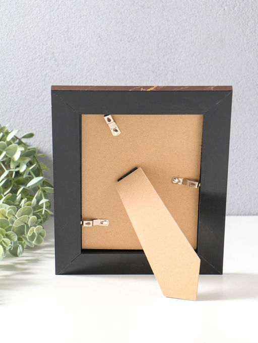 Фоторамка пластик 13х18 см "Гедеон" шоколад с золотом 24х19х2 см