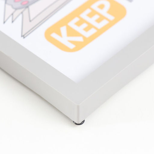 Фоторамка пластик 21х30 см 3 серия, серый