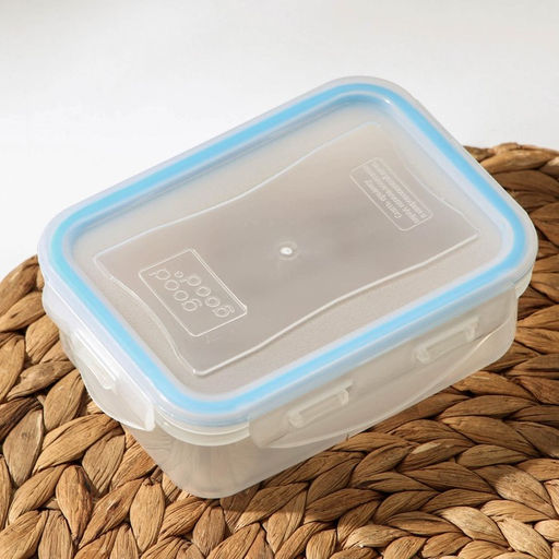 Контейнер для хранения еды Good & Good, 330 мл, с герметичной крышкой, пластик, прозрачный