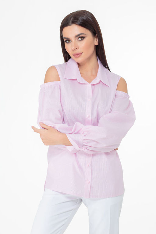 Блуза ANELLI 1003 розовые тона  фото 10