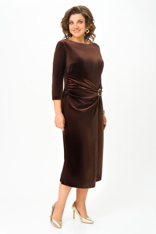 Платье ДаЛи 7062 шоколад