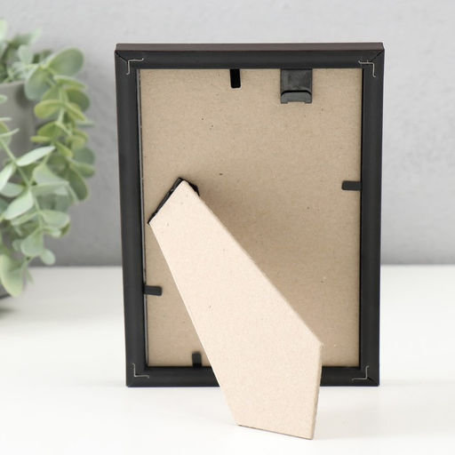 Цена за 2 шт. Фоторамка пластик "Гамма" 10х15 см, венге