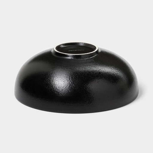 Салатники Magistro Carbon, 250/650/1.2 л, d=11/16/19.5 см, набор 3 шт., керамика, чёрные