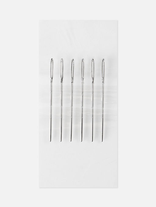 Цена за 3 шт. Иглы для вышивания TEIRA, d=0.95, 4 см, набор 6 шт.