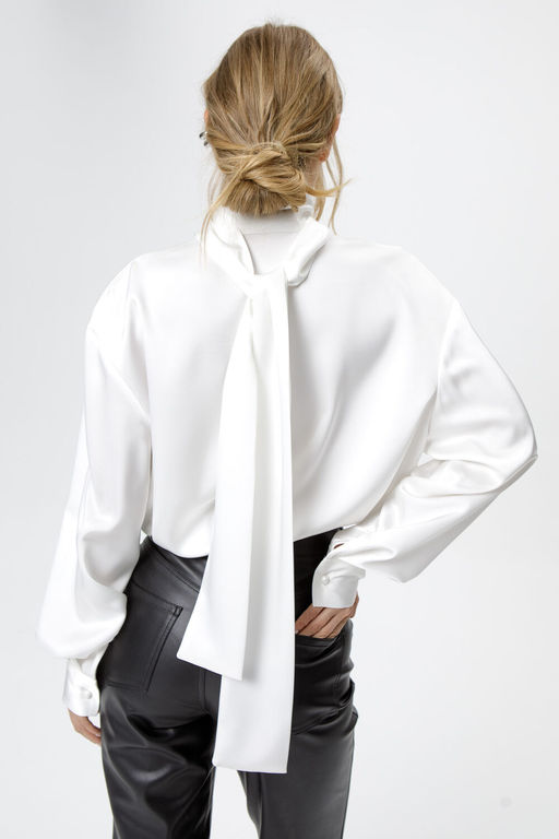 Блуза Pirs 6298-Р белый  фото 6