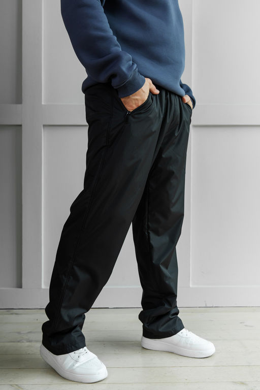 НА ФЛИСЕ утепленные ПЛАЩЕВЫЕ брюки