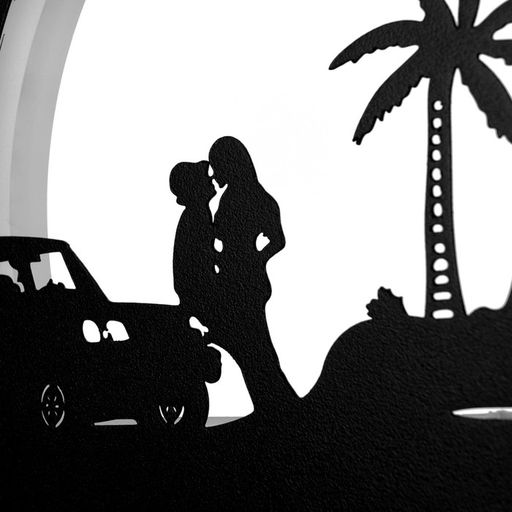 Бра Романтика LED 24 Вт 3000-4000К черный 22?3.8?22 см