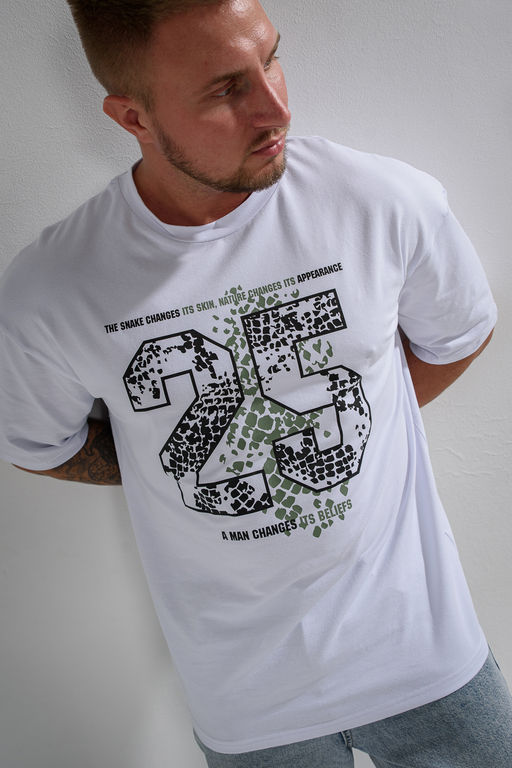 Футболка мужская 8507/1 оверсайз