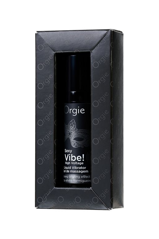 Гель для массажа ORGIE Sexy Vibe High Voltage с усиленным эффектом вибрации, 15 мл