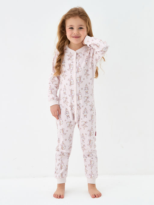 Комбинезон для сна для девочки с принтом - Kogankids фото 18