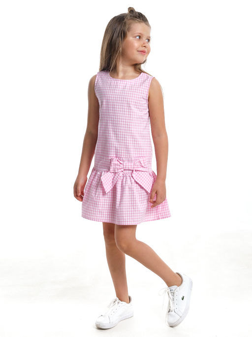 Платье в клетку UD 4703 розов.клетка - Mini maxi фото 6