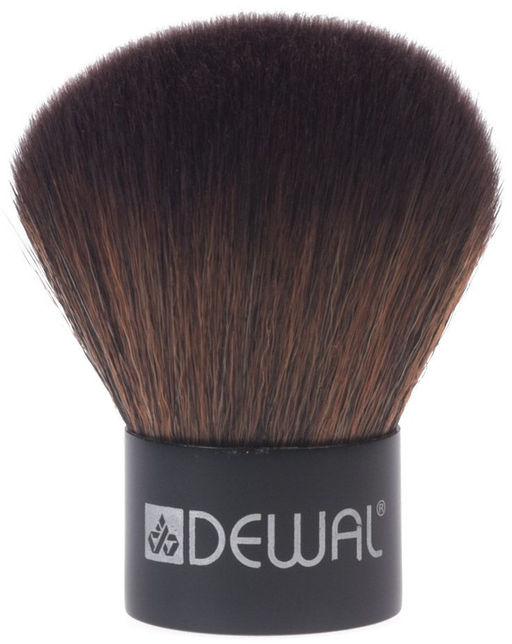 Dewal Мини-кисть Кабуки для пудры BR-515, 6 см, черный  фото 2