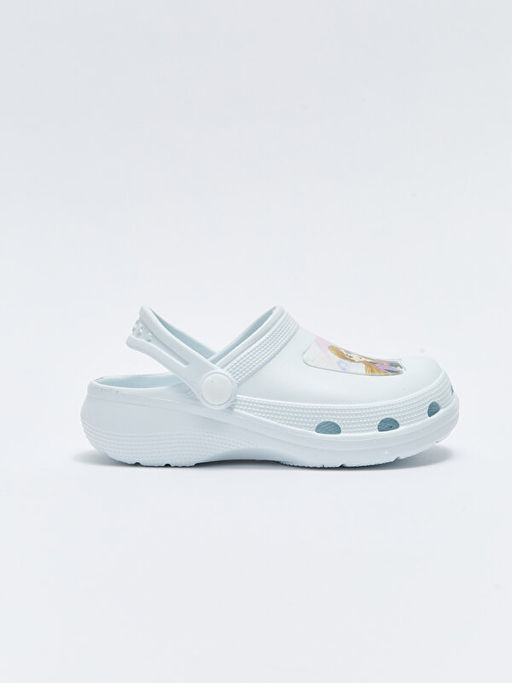 Frozen Lisansl? Patch Detayl? K?z ?ocuk Plaj Sandaleti - Waikiki фото 2