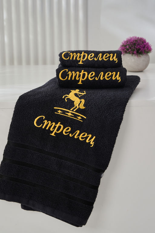 14418/10 Знаки зодиака полотенце махровое плотность 350гр