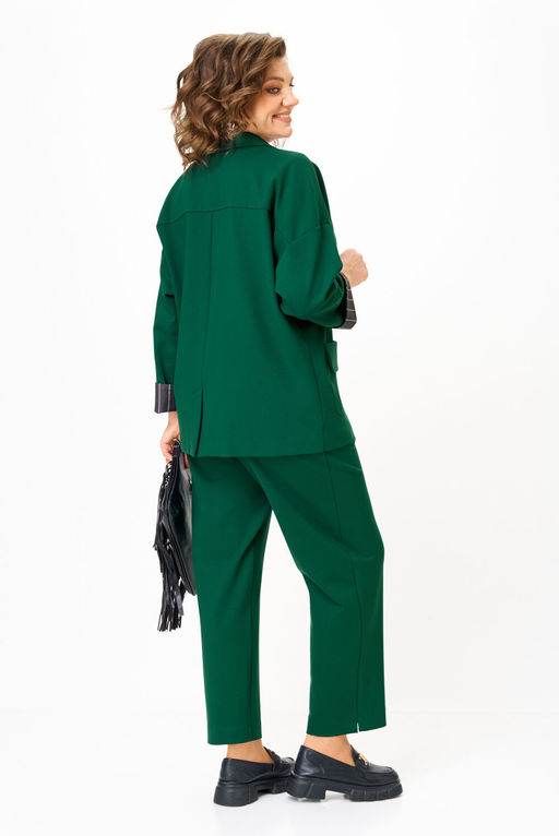 Костюм Michel Chic 1437 изумрудный  фото 3
