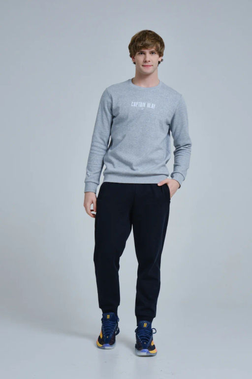 Свитшот с флисом Серый - Anta фото 2