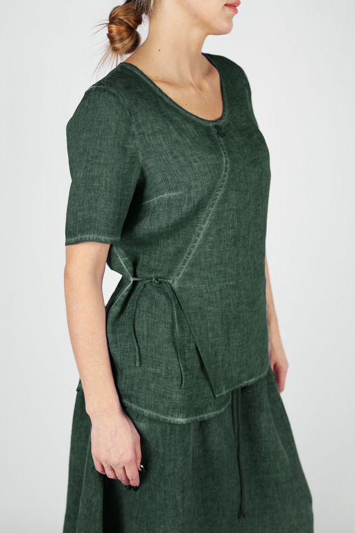 Блуза ЛЕН ПК - Жан и параскева фото 8